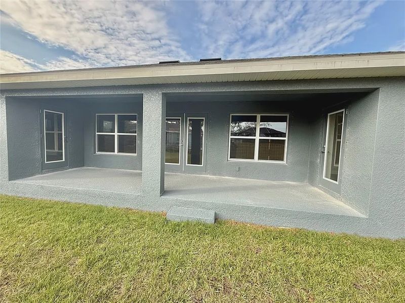 Exterior details and patio area of a home in South Gulf Cove, Port Charlotte (Image 19). Exterior details and patio area of a home in South Gulf Cove, Port Charlotte (Image 19).