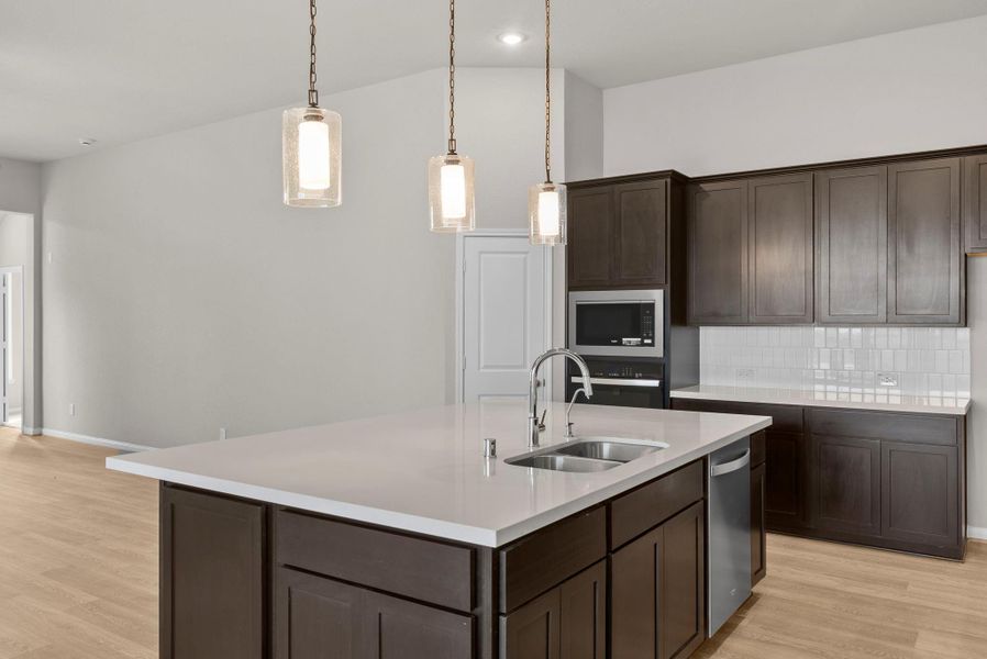 Furnished interior view inside a new home in Escondido, Magnolia (Image 6).