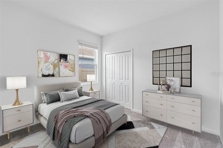 Furnished interior view inside a new home in Peace Creek Reserve, Winter Haven (Image 12).