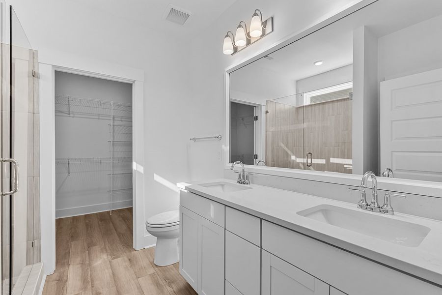Furnished interior view inside a new home in Fieldstone, Lexington (Image 15).