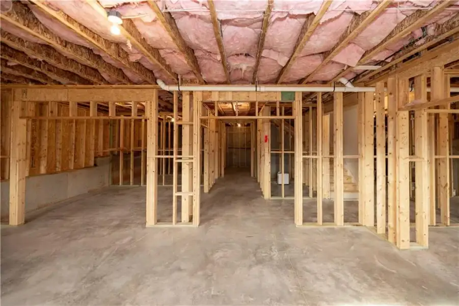 In-progress construction of a new home in Aberdeen, Hoschton, GA (Image 68).