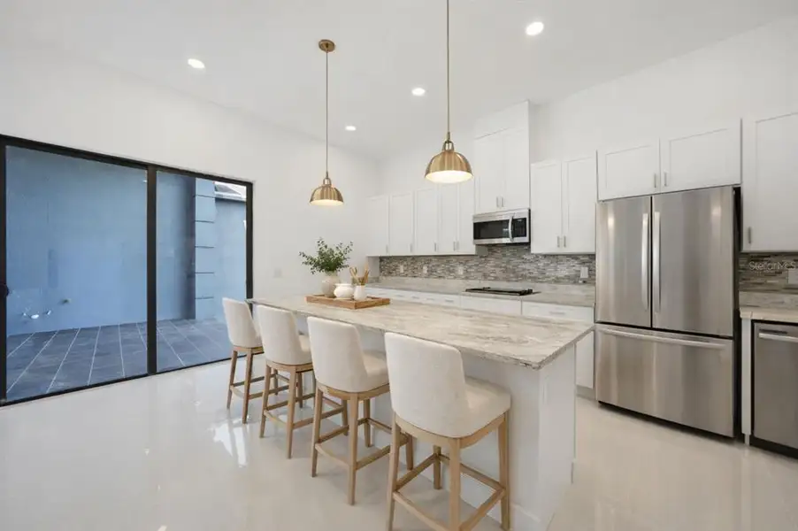 Furnished interior view inside a new home in , Port Charlotte (Image 6).