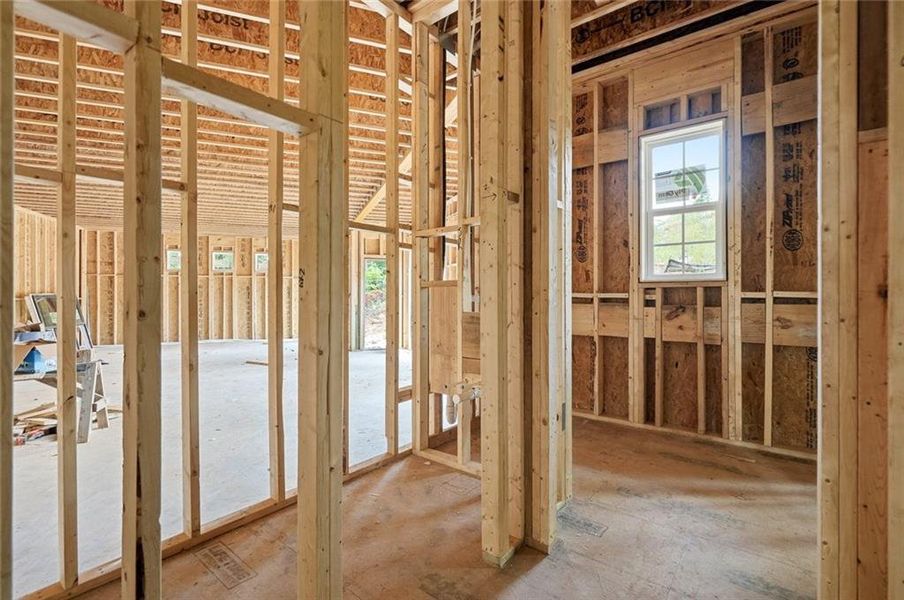 In-progress construction of a new home in , Alpharetta, GA (Image 28). In-progress construction of a new home in , Alpharetta, GA (Image 28).