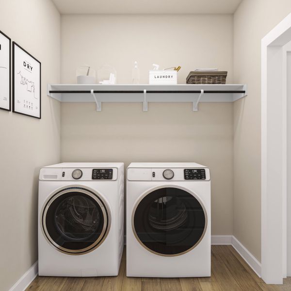 Representative interior finishes for a home built from the Greeley by Tri Pointe Homes in Park Central, Georgetown (Image 22).