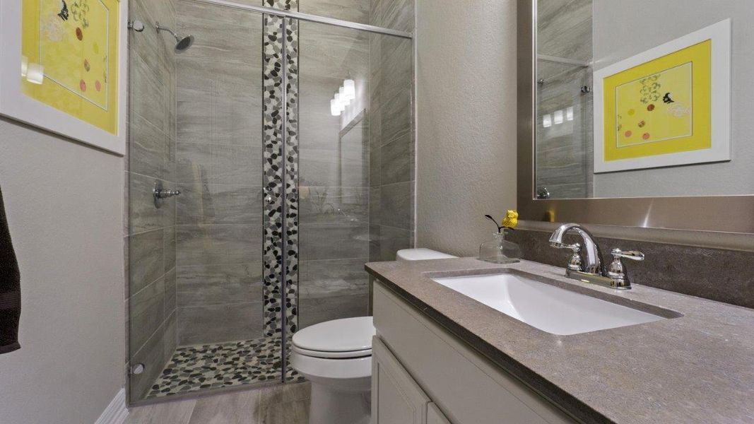 Representative furnished interior of a home built from the Artesia by CastleRock Communities in Solterra, Mesquite (Image 18).