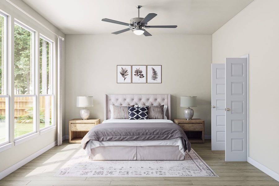 Representative furnished interior of a home built from the Whimbrel by Tri Pointe Homes in Oakhill Reserve, Tomball (Image 10).