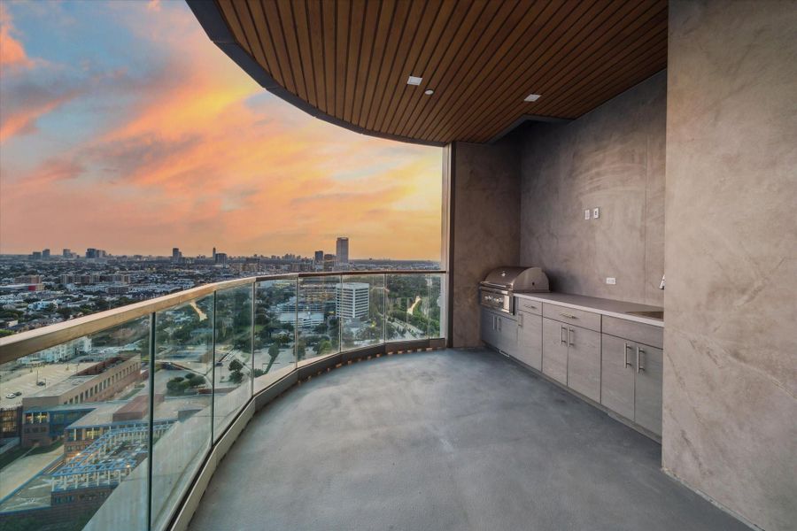 Furnished interior view inside a new home in Residences At The Allen, Houston (Image 29). Furnished interior view inside a new home in Residences At The Allen, Houston (Image 29).