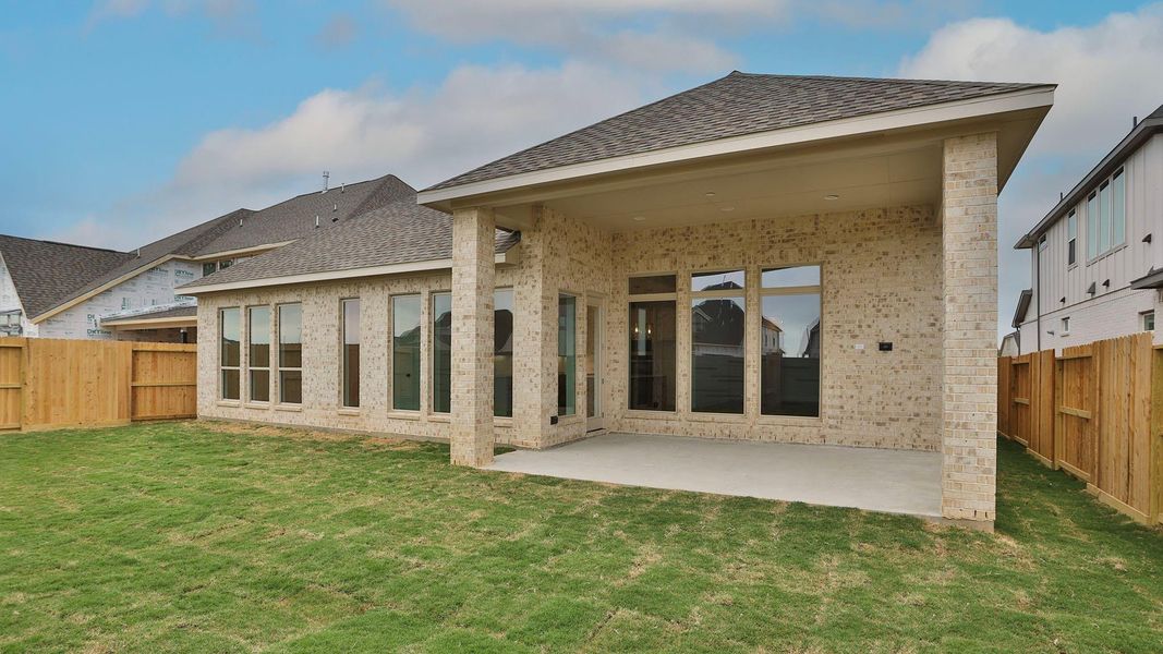 Exterior details and patio area of a home in Jubilee, Hockley (Image 2). Exterior details and patio area of a home in Jubilee, Hockley (Image 2).