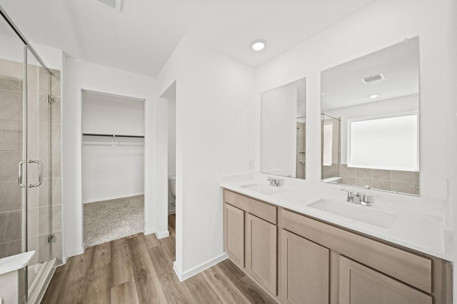 Furnished interior view inside a new home in Chapel Lakes, Montgomery (Image 6). Furnished interior view inside a new home in Chapel Lakes, Montgomery (Image 6).