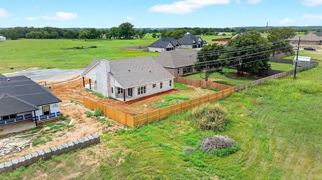 Front exterior of a new home in , Callisburg, TX, highlighting curb appeal (Image 20).