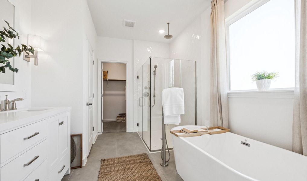 Representative furnished interior of a home built from the El Paso by K. Hovnanian® Homes in River Ranch Estates, Dayton (Image 12). Representative furnished interior of a home built from the El Paso by K. Hovnanian® Homes in River Ranch Estates, Dayton (Image 12).