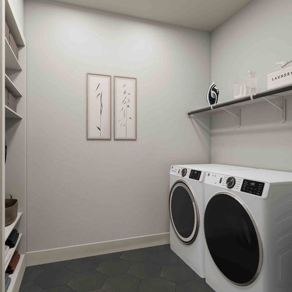 Representative furnished interior of a home built from the Downy by Tri Pointe Homes in Oakhill Reserve 50’, Tomball (Image 28). Representative furnished interior of a home built from the Downy by Tri Pointe Homes in Oakhill Reserve 50’, Tomball (Image 28).