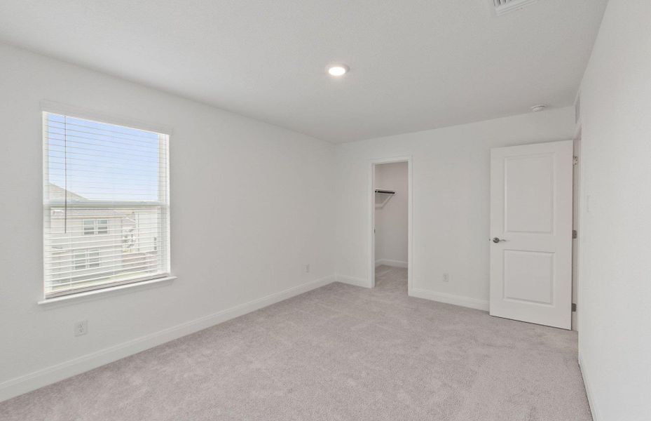 Spacious, unfurnished interior of a new home in Patterson Ranch, Georgetown (Image 27). Spacious, unfurnished interior of a new home in Patterson Ranch, Georgetown (Image 27).