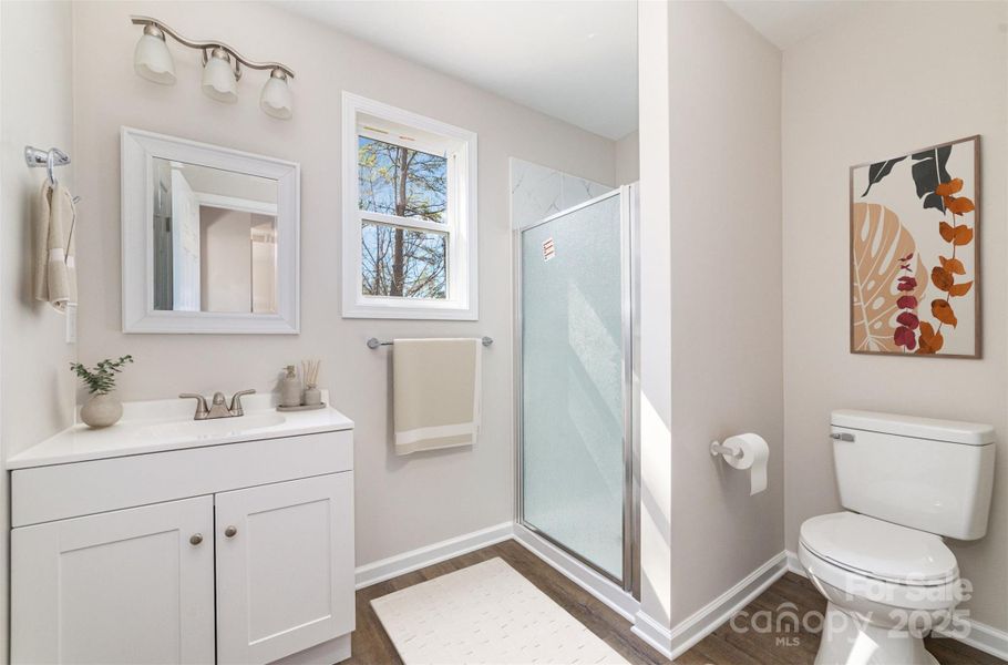 Furnished interior view inside a new home in , Albemarle (Image 11).