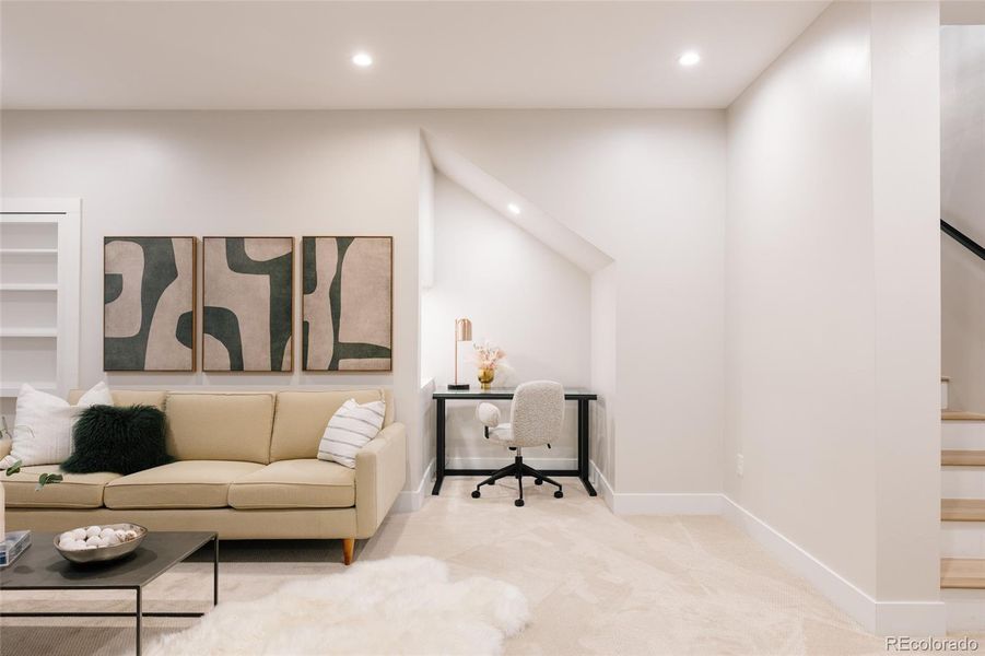Furnished interior view inside a new home in , Denver (Image 7).