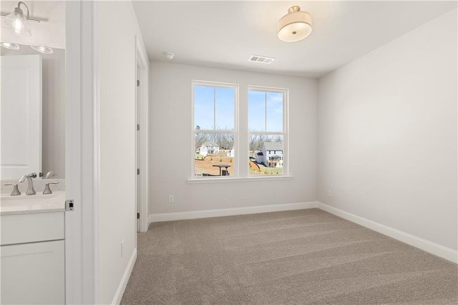 Spacious, unfurnished interior of a new home in Melody Lakeside Estates, Buford (Image 18). Spacious, unfurnished interior of a new home in Melody Lakeside Estates, Buford (Image 18).
