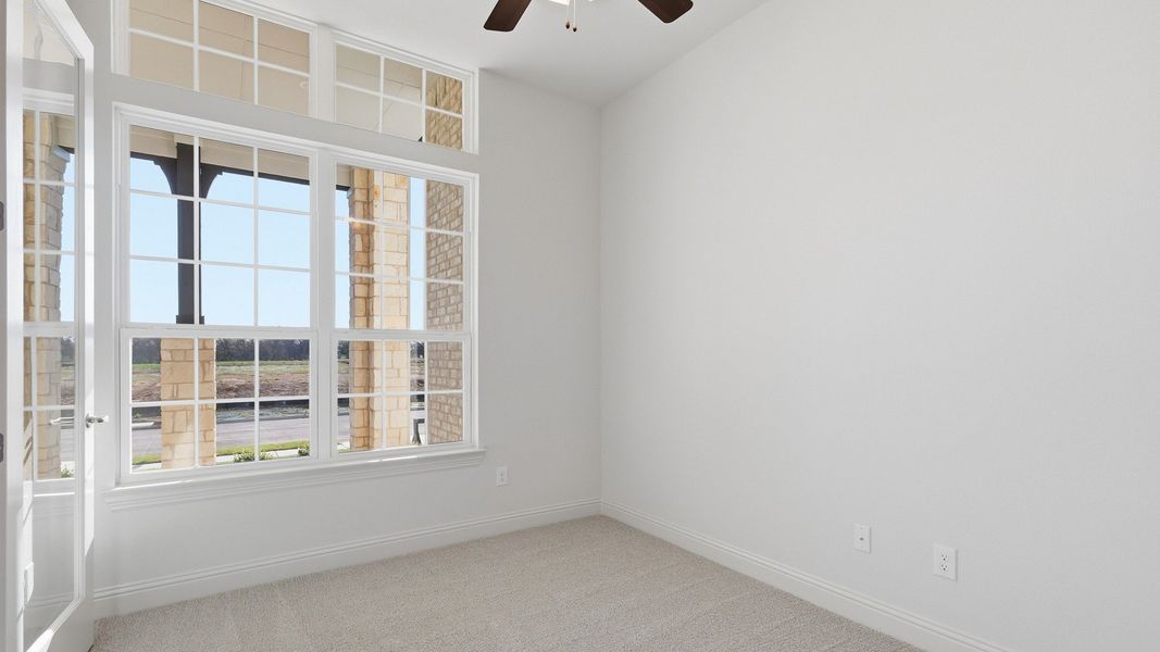 Representative furnished interior of a home built from the Tulane by DRB Homes in Green Meadows Classic, Celina (Image 5).