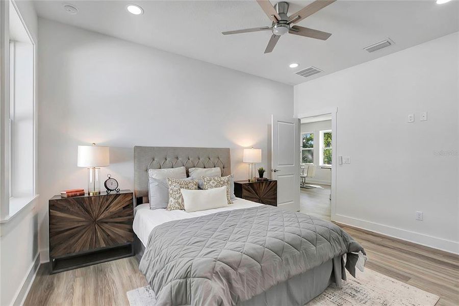 Furnished interior view inside a new home in , Tampa (Image 34). Furnished interior view inside a new home in , Tampa (Image 34).