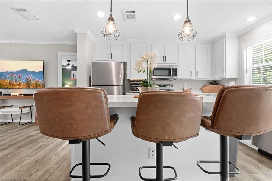 Furnished interior view inside a new home in , Brooksville (Image 38).