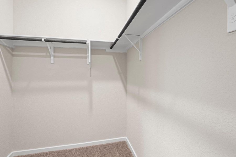 Walk-in closet in Primary Bedroom