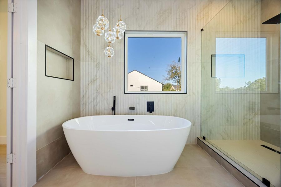 Furnished interior view inside a new home in , Houston (Image 9).