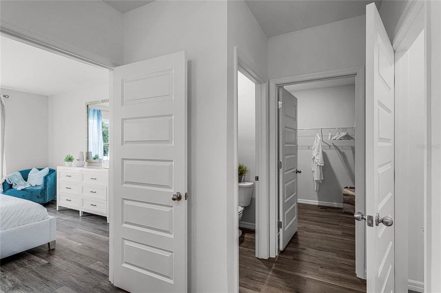 Furnished interior view inside a new home in Villamar, Winter Haven (Image 14). Furnished interior view inside a new home in Villamar, Winter Haven (Image 14).