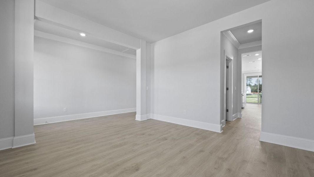 Representative unfurnished interior of a home built from the HARBOR OAK by D.R. Horton in Berkeley Bay, Ridgeville (Image 19). Representative unfurnished interior of a home built from the HARBOR OAK by D.R. Horton in Berkeley Bay, Ridgeville (Image 19).