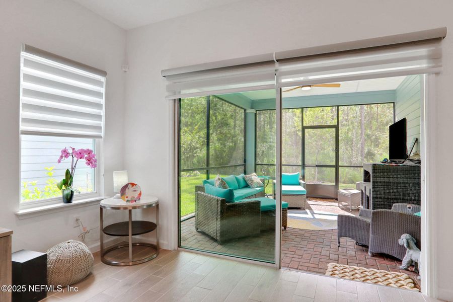 Furnished interior view inside a new home in , Yulee (Image 10).