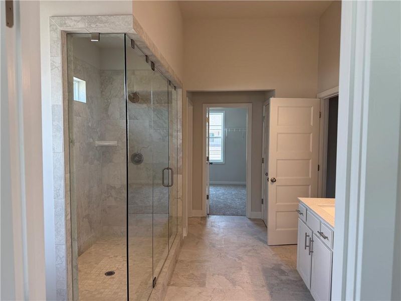 In-progress construction of a new home in Rosewood Lake Estates, Hoschton, GA (Image 40).