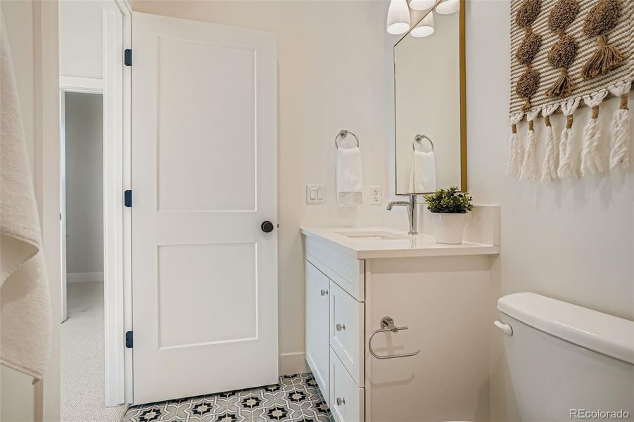 Furnished interior view inside a new home in , Denver (Image 16).