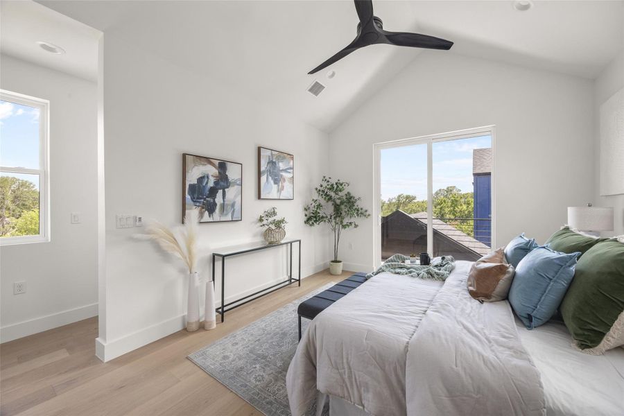 Furnished interior view inside a new home in , Austin (Image 10).