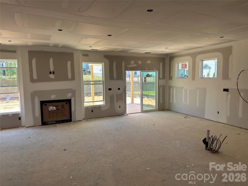 Construction progress on Homesite 336