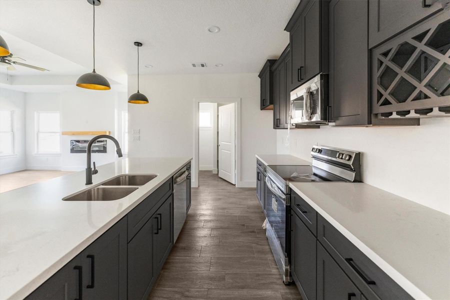 Furnished interior view inside a new home in , Montgomery (Image 33).