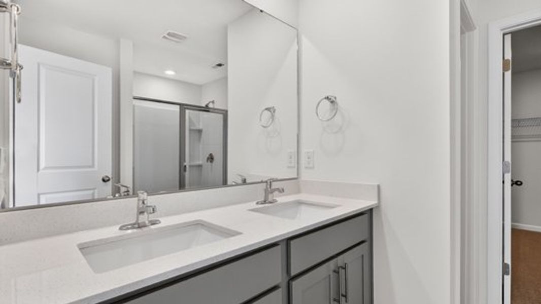 Furnished interior view inside a new home in Shahbain Reserve, Raeford (Image 7).