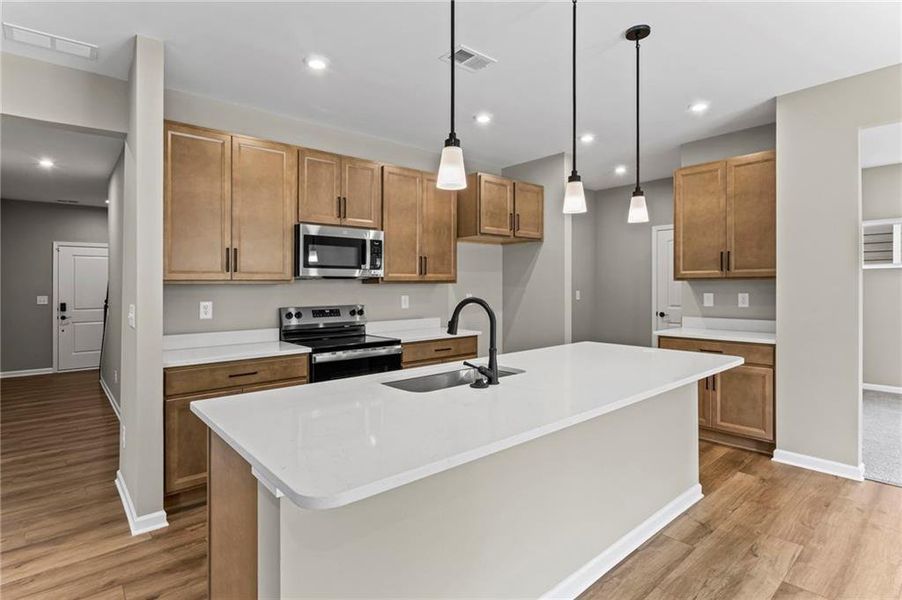 Furnished interior view inside a new home in Sage Woods, Dallas (Image 10).