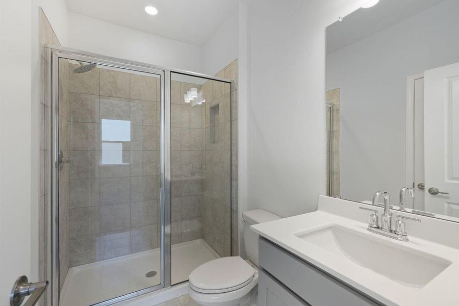 Furnished interior view inside a new home in Reserve at Hickory Walk, Kennesaw (Image 17).