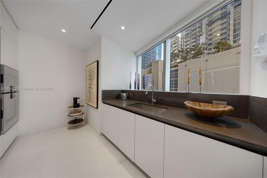 Furnished interior view inside a new home in Aston Martin Residences, Miami (Image 27).