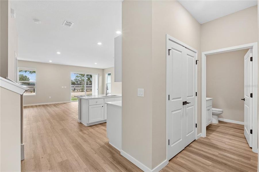 Furnished interior view inside a new home in Sabana Reserve, Ocala (Image 5).