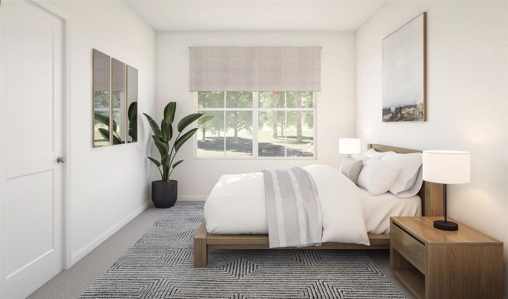 Bedroom 2 (*Artist rendering used for illustration purposes only.)