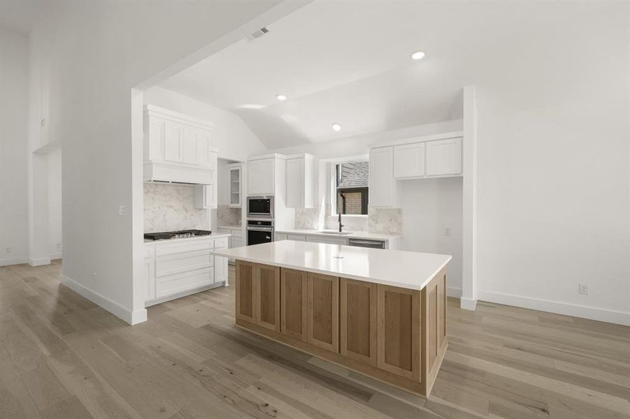 Furnished interior view inside a new home in Westside Preserve, Midlothian (Image 8).