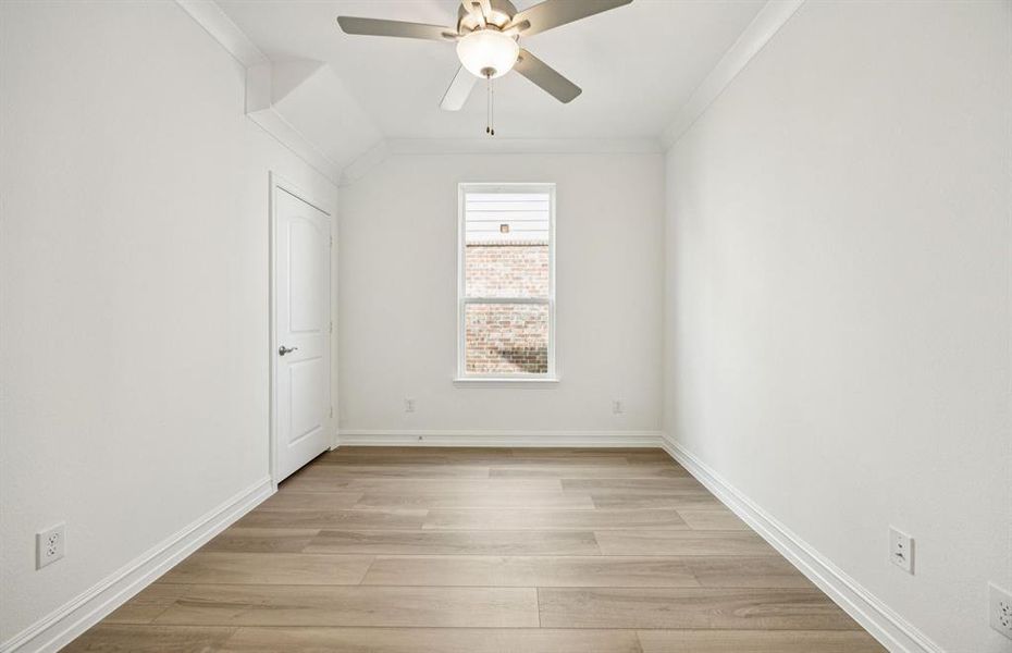 Study with french door entry