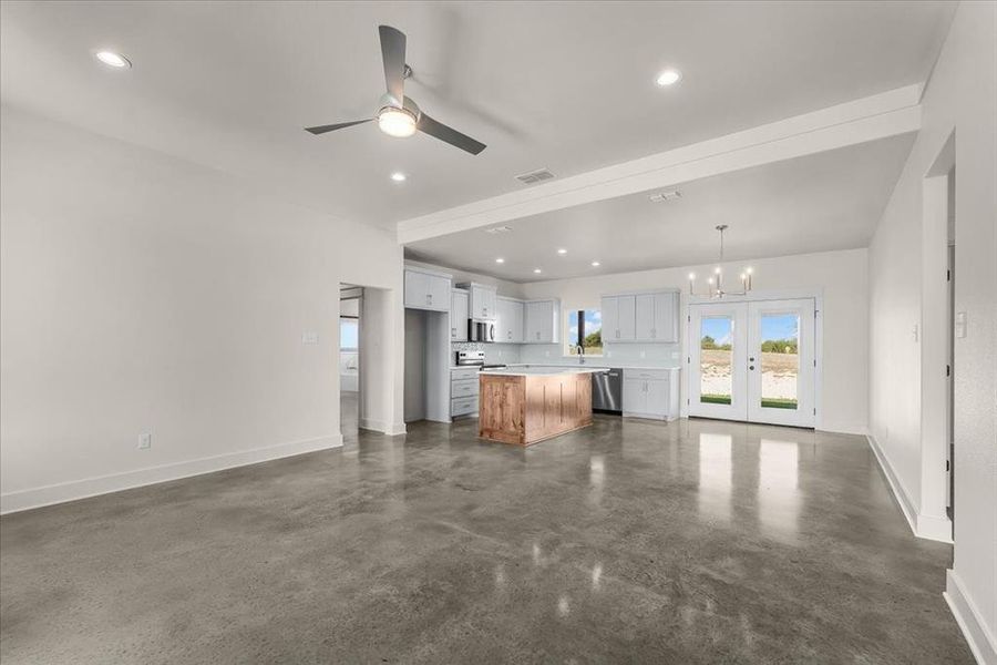 Spacious, unfurnished interior of a new home in , Cresson (Image 13).