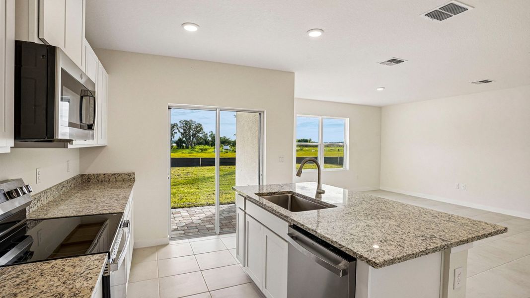 Furnished interior view inside a new home in Willowbrook North, Winter Haven (Image 15).