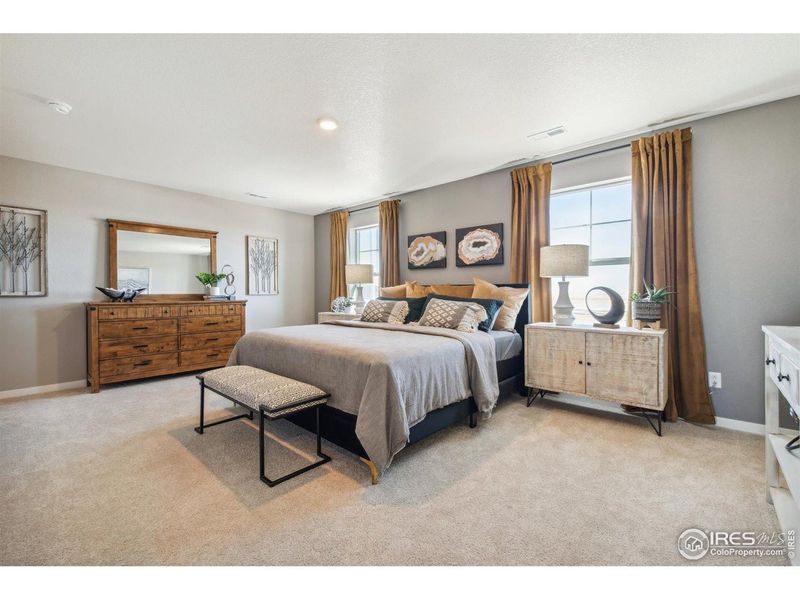 Furnished interior view inside a new home in Lakeside Canyon, Mead (Image 6).