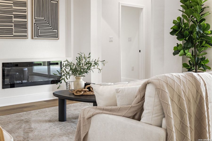 Furnished interior view inside a new home in , Atascosa (Image 12).