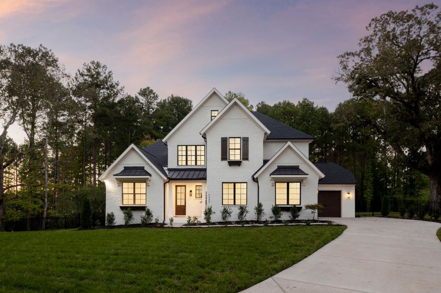Representative exterior photo of a completed home built from the Monterey by Classica Homes in Riverchase Estates, Lancaster, SC (Image 39).