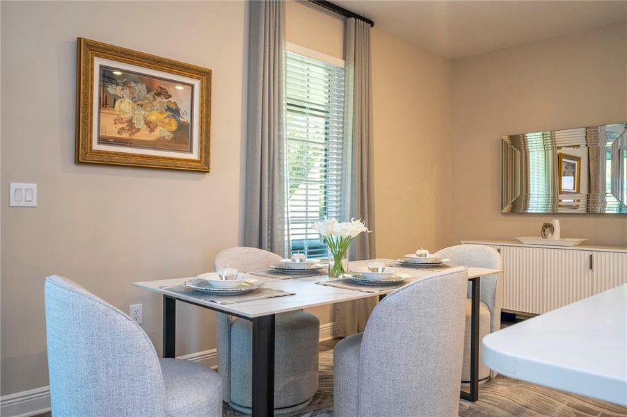 Furnished interior view inside a new home in , Kissimmee (Image 17).