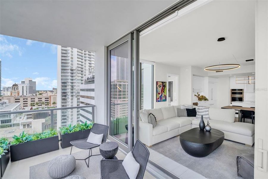 Furnished interior view inside a new home in , St. Petersburg (Image 31).