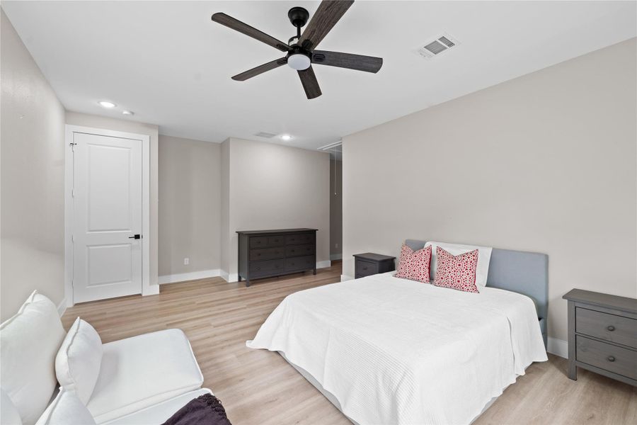 Furnished interior view inside a new home in , Spring (Image 5). Furnished interior view inside a new home in , Spring (Image 5).