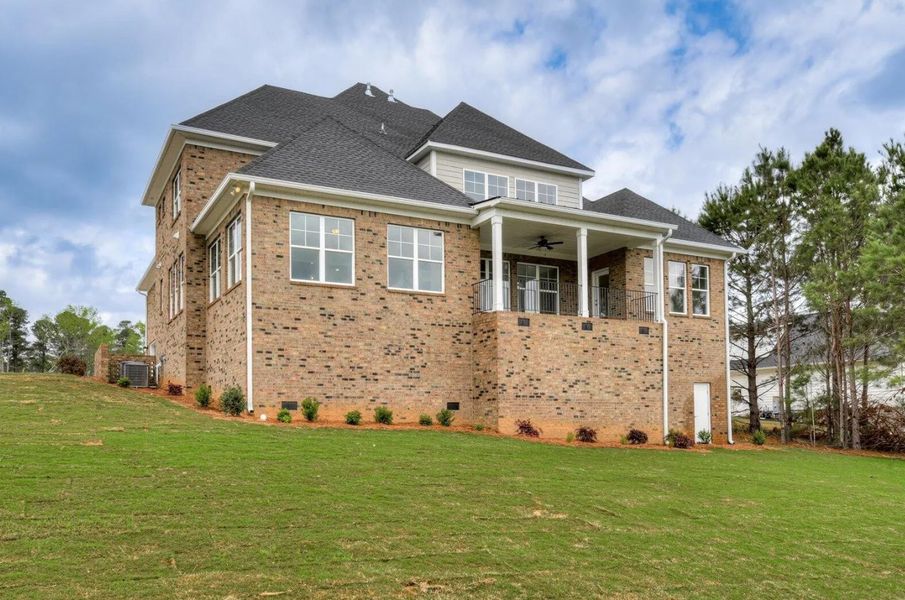 Front exterior of a new home in Mount Vintage, North Augusta, SC, highlighting curb appeal (Image 27).